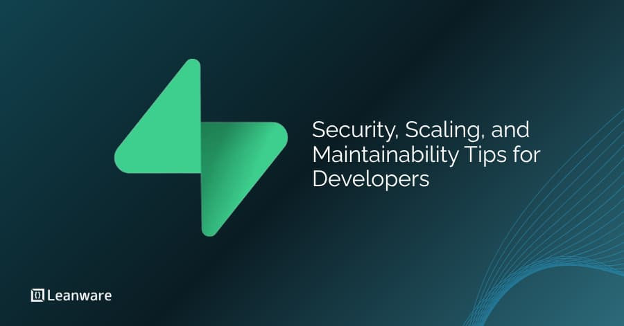 Best Practices for Supabase | Security, Scaling &amp; Maintainability 