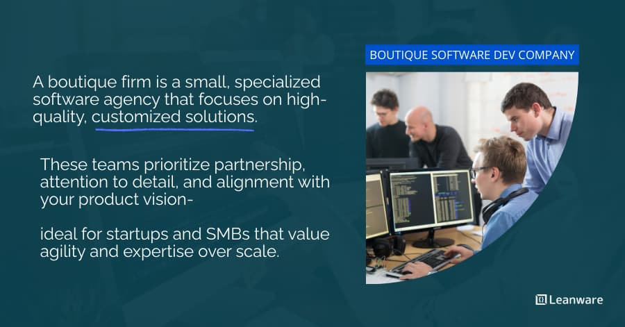 How to Find the Correct Boutique Software Development Company 