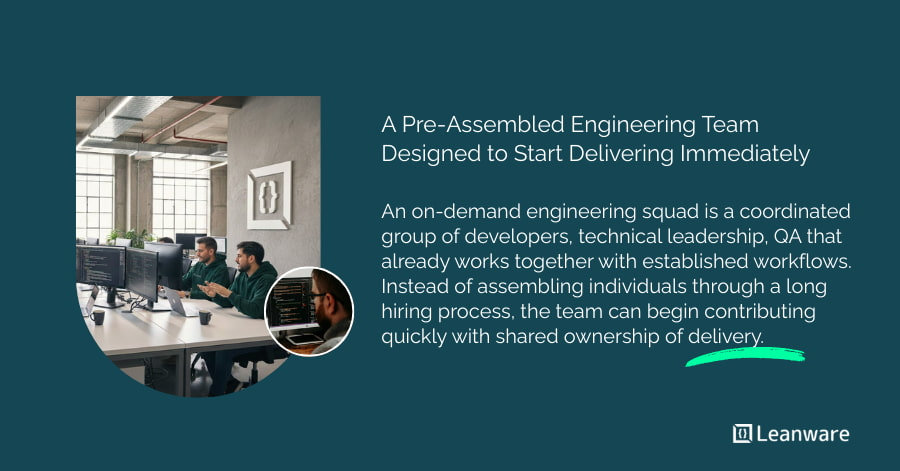 On-Demand Engineering Squads: How to Build &amp; Scale Faster