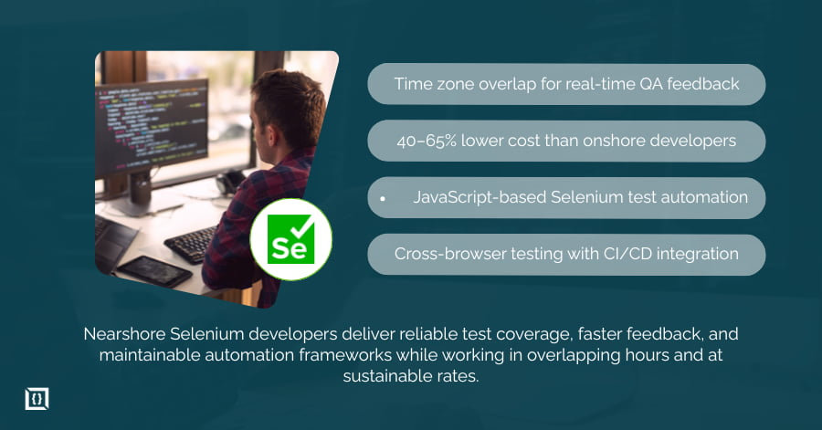 Hire Nearshore Selenium Developers | Expert JavaScript Testers