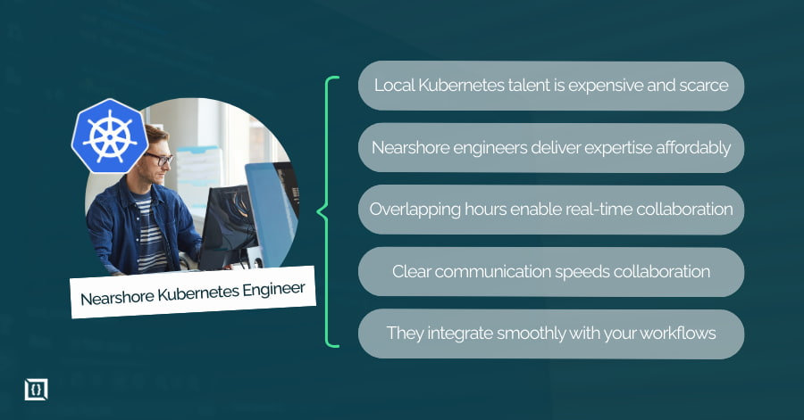 Hire Nearshore Kubernetes Engineer 