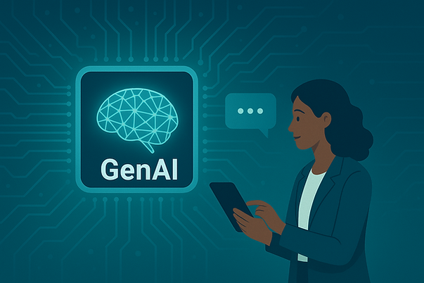 Gen AI visual representation