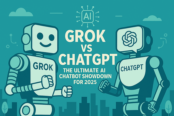 Grok vs ChatGPT representation