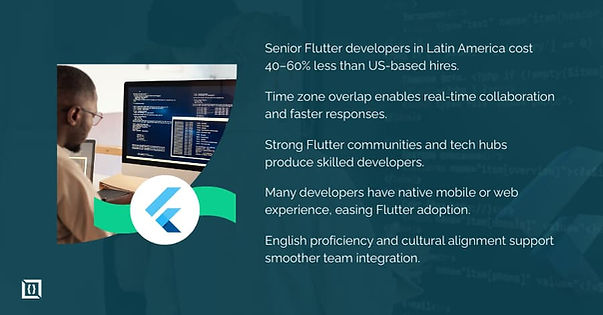 Why Choose a Nearshore Flutter Developer