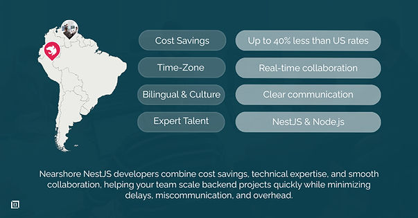 Hire Nearshore NestJS Developers