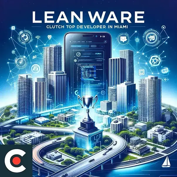 Clutch cover image for leanware top developer in miami