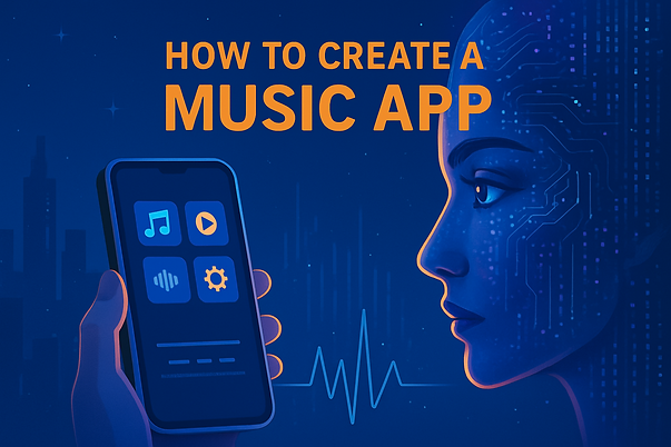 How to create a music app