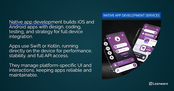 Native App Development Services