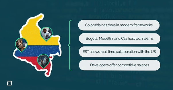 Why Colombia Is a Strategic Location for Hiring Software Developers