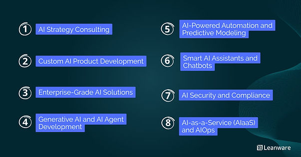 Key AI Development Services