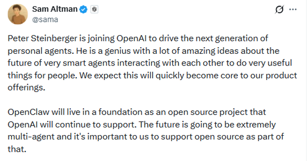 SAM tweet