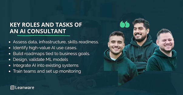 Key Roles and Tasks of an AI Consultant